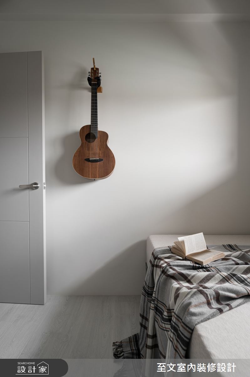 22坪新成屋(5年以下)＿北歐風更衣間臥榻多功能室案例圖片＿至文室內裝修設計＿至文_璞玥之19