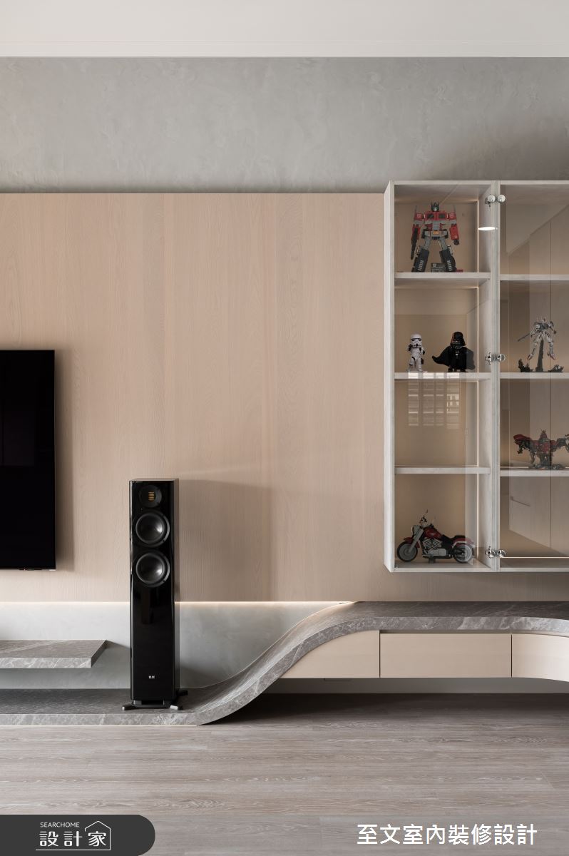 53坪新古屋(10年以下)＿現代風客廳案例圖片＿至文室內裝修設計＿至文_隅美之4