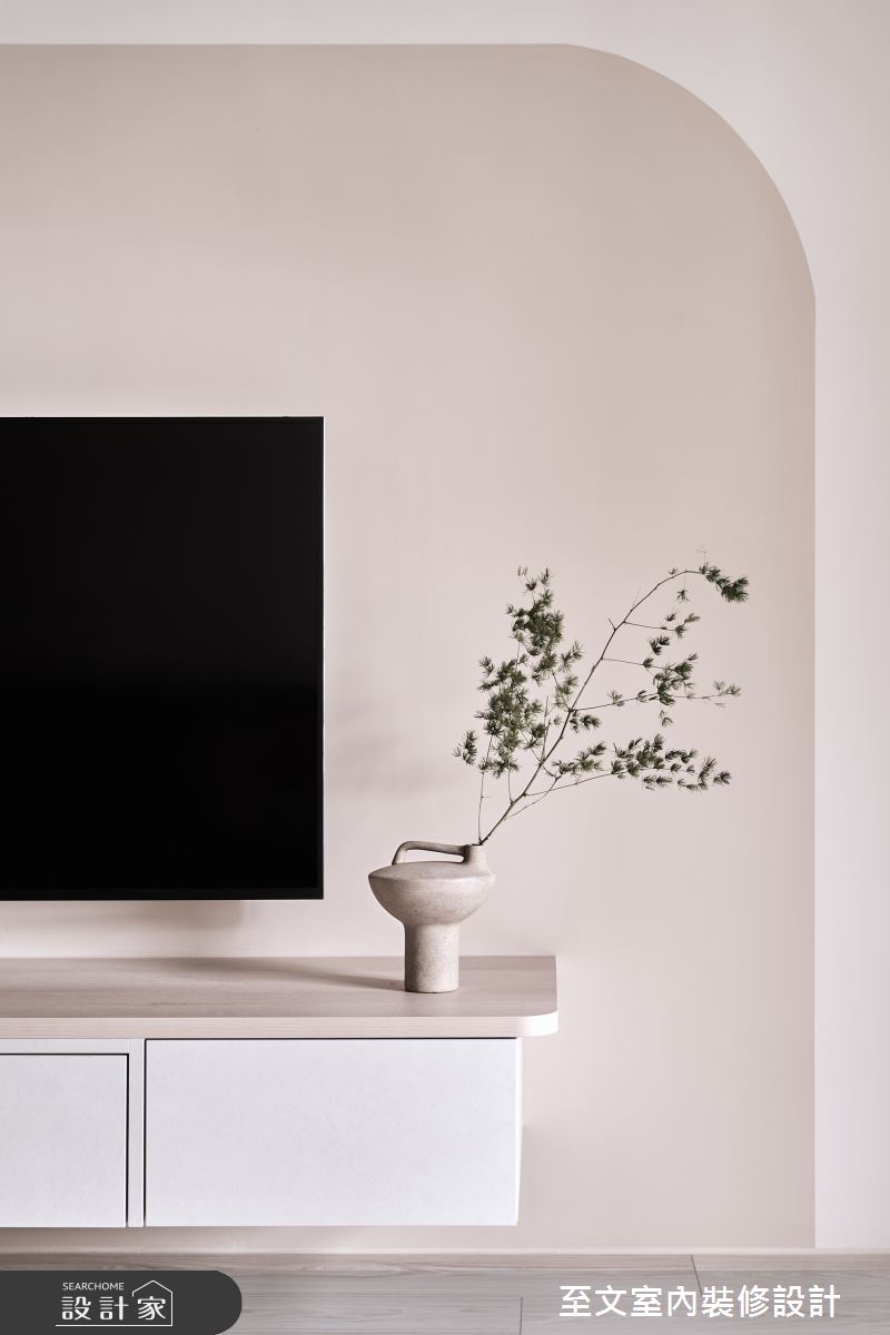 17坪新成屋(5年以下)＿北歐風客廳案例圖片＿至文室內裝修設計＿至文_逸致之6