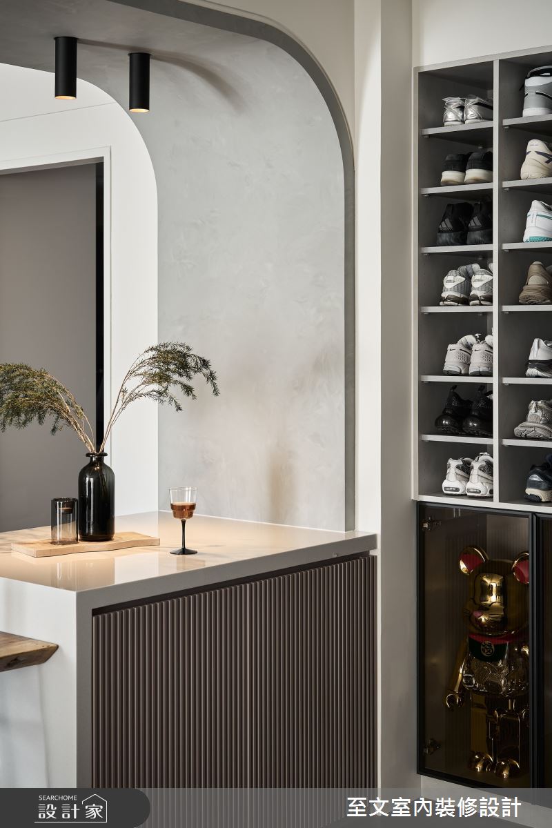 30坪新成屋(5年以下)＿北歐風中島案例圖片＿至文室內裝修設計＿至文_藏覓之6