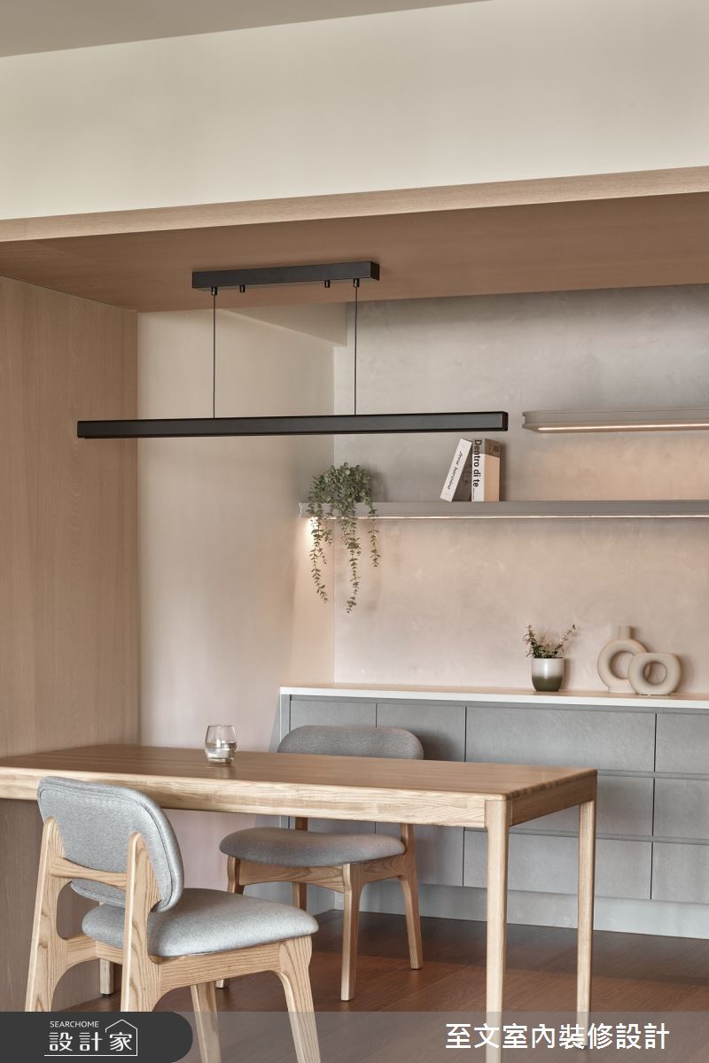 27坪老屋(31~40年)＿北歐風餐廳案例圖片＿至文室內裝修設計＿至文_瀰岑之4