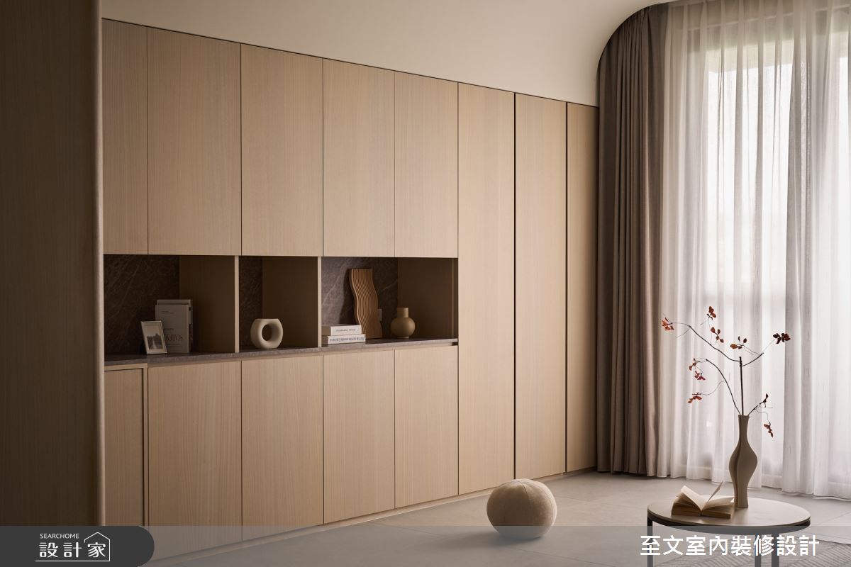 32坪毛胚屋＿北歐風客廳案例圖片＿至文室內裝修設計＿至文_歆境之6