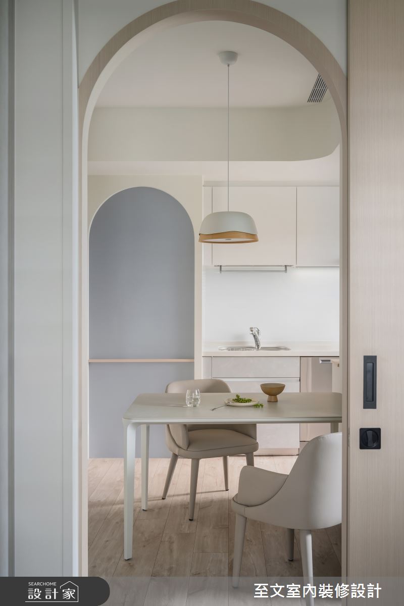 15坪新成屋(5年以下)＿北歐風餐廳案例圖片＿至文室內裝修設計＿至文_寂然之11