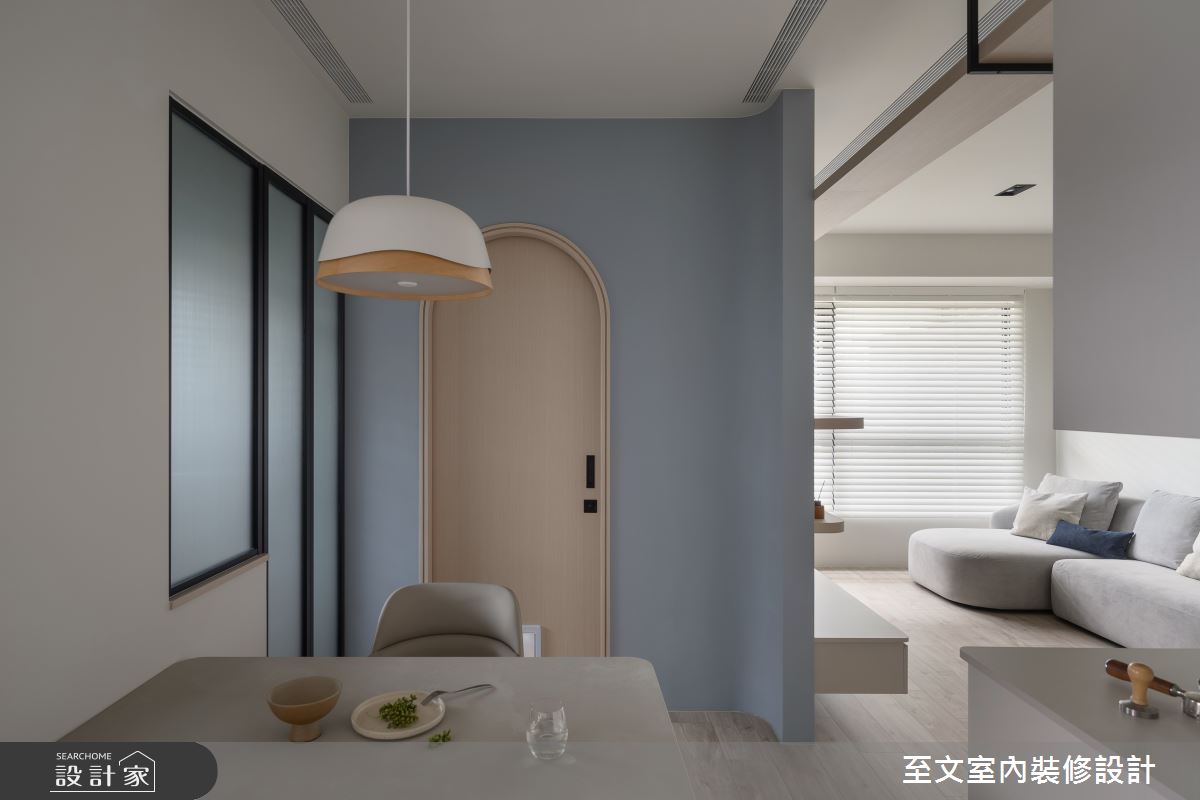 15坪新成屋(5年以下)＿北歐風餐廳案例圖片＿至文室內裝修設計＿至文_寂然之9