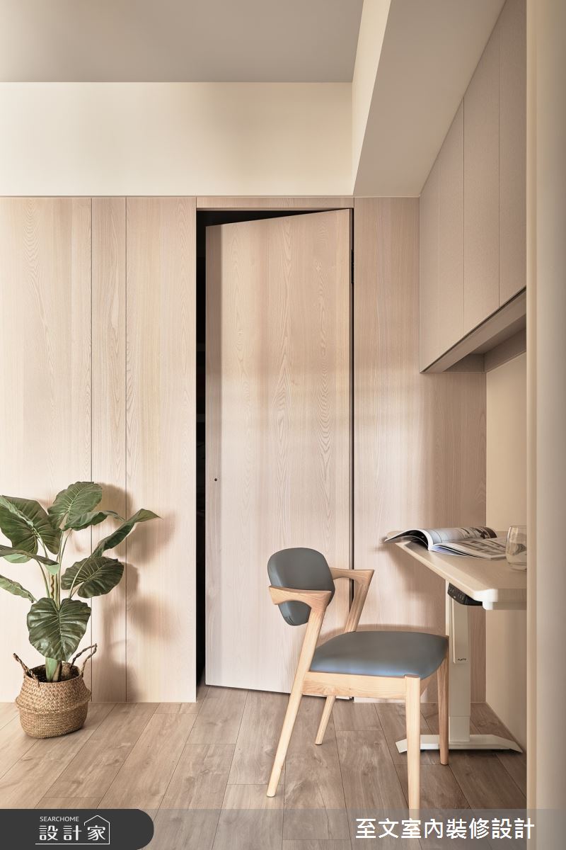 29坪中古屋(5~15年)＿北歐風書房案例圖片＿至文室內裝修設計＿至文_曦影之9