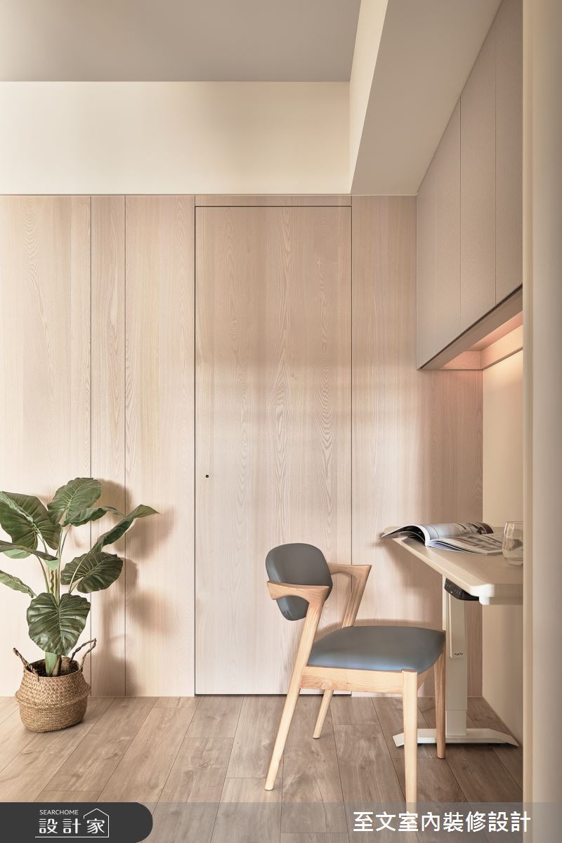 29坪中古屋(5~15年)＿北歐風書房案例圖片＿至文室內裝修設計＿至文_曦影之8