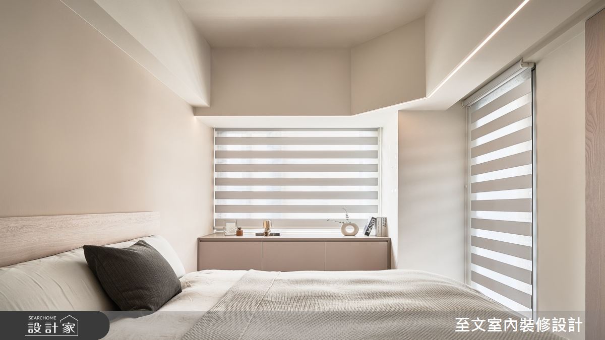 29坪中古屋(5~15年)＿北歐風臥室案例圖片＿至文室內裝修設計＿至文_曦影之10