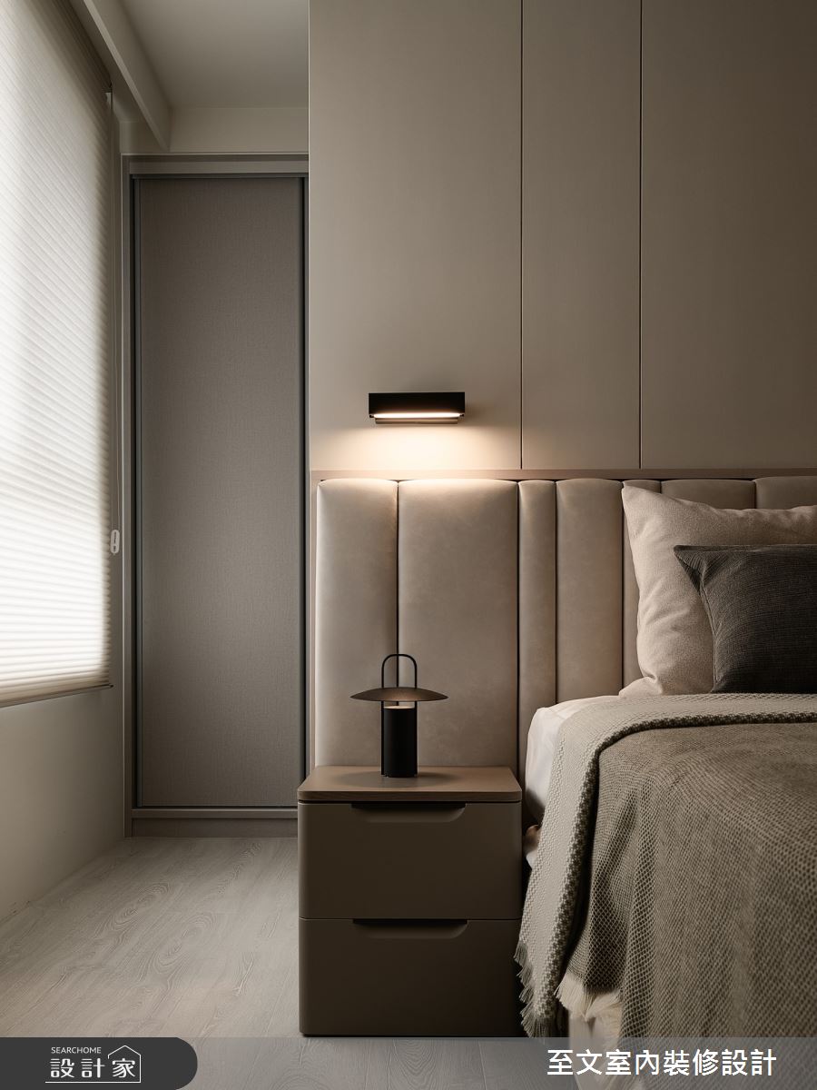 38坪中古屋(5~15年)＿現代風臥室案例圖片＿至文室內裝修設計＿至文_潛影之16