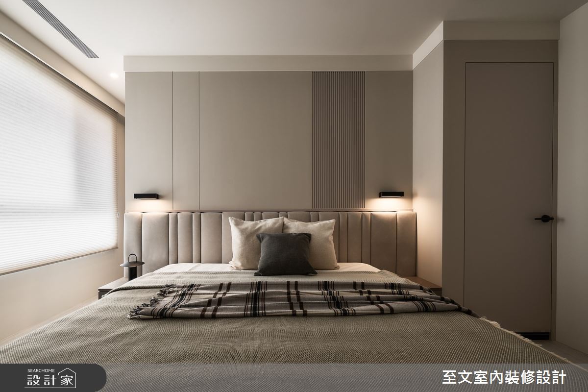 38坪中古屋(5~15年)＿現代風臥室案例圖片＿至文室內裝修設計＿至文_潛影之15