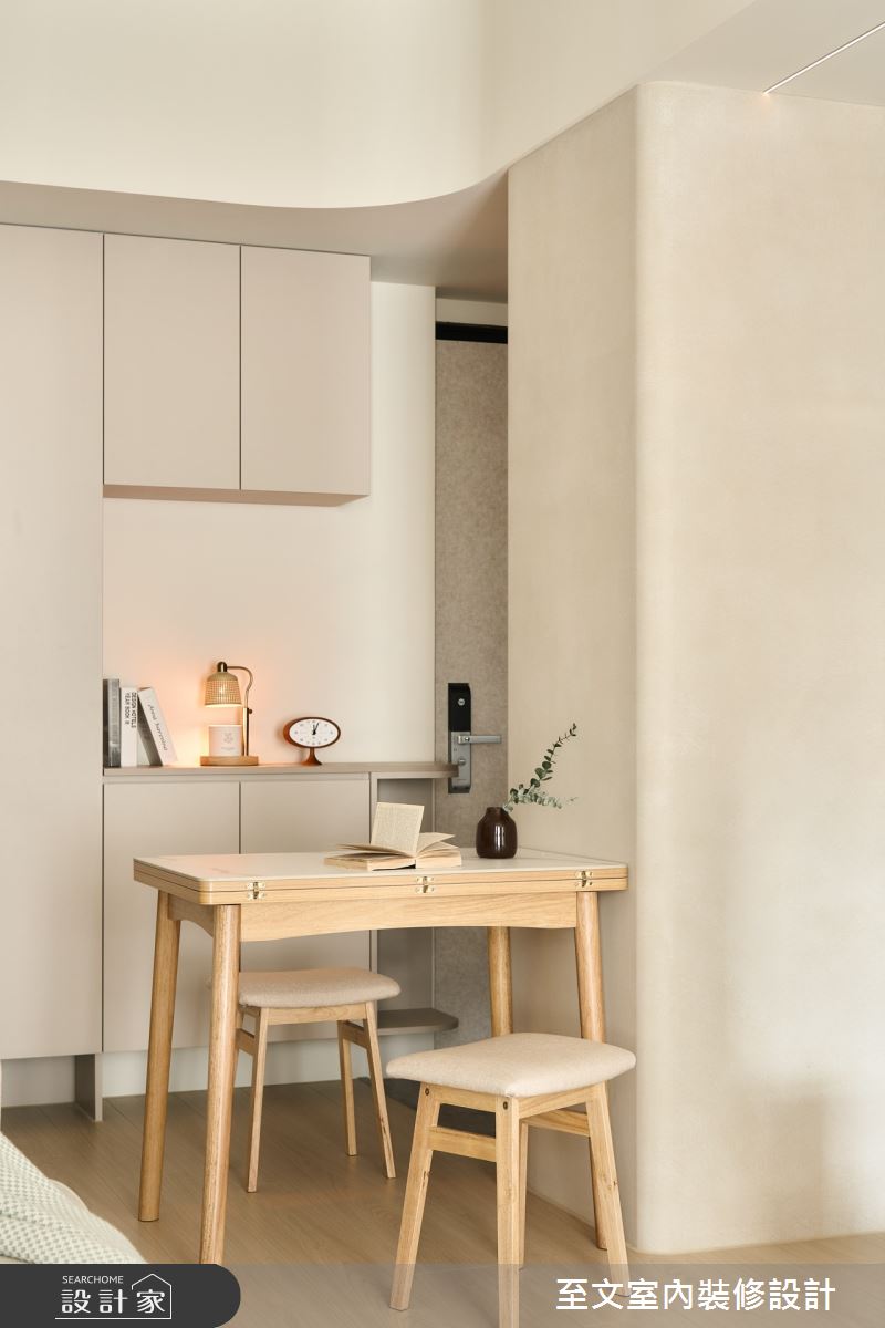 16坪新成屋(5年以下)＿北歐風餐廳案例圖片＿至文室內裝修設計＿至文_輕塵之8