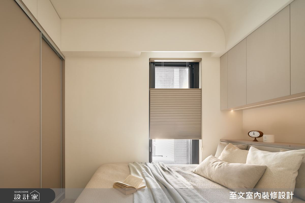 16坪新成屋(5年以下)＿北歐風臥室案例圖片＿至文室內裝修設計＿至文_輕塵之10