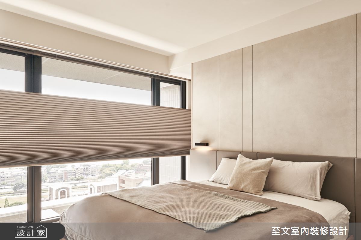 30坪預售屋＿北歐風臥室案例圖片＿至文室內裝修設計＿至文_伏暮之9