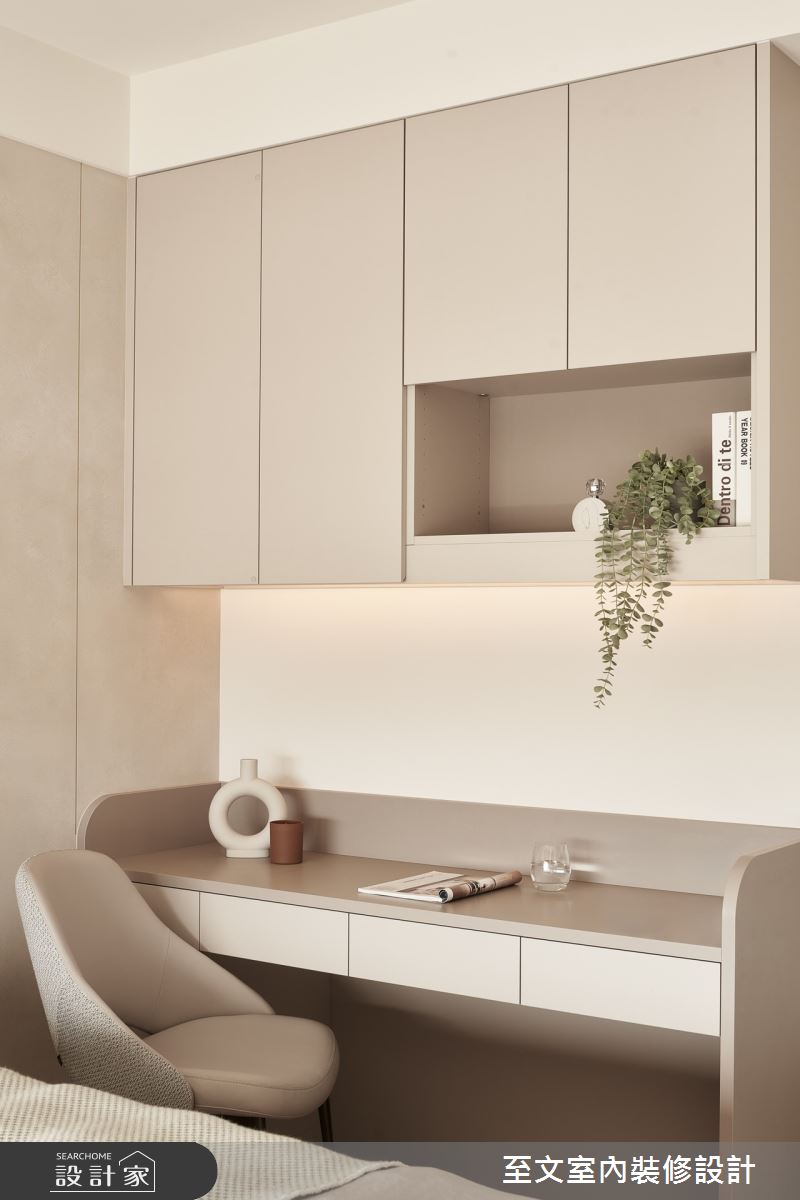 30坪預售屋＿北歐風臥室案例圖片＿至文室內裝修設計＿至文_伏暮之11