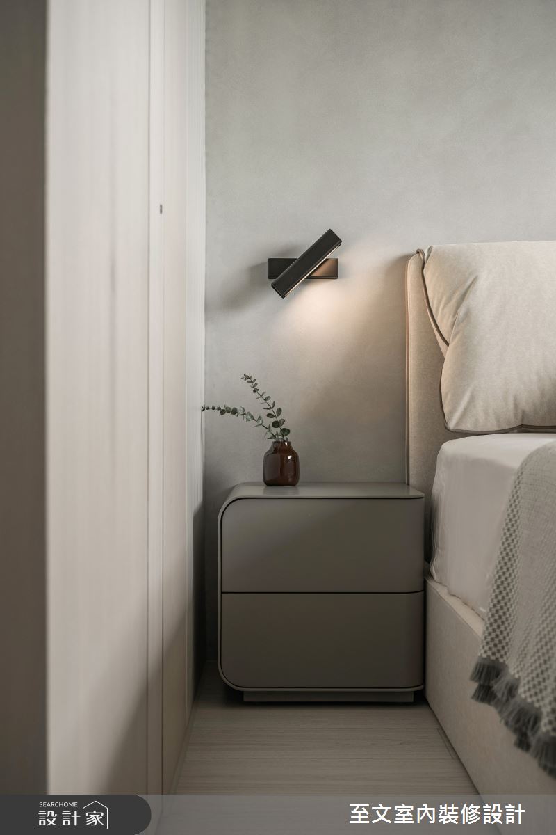 新成屋(5年以下)＿北歐風臥室案例圖片＿至文室內裝修設計＿至文_淨瀾之10