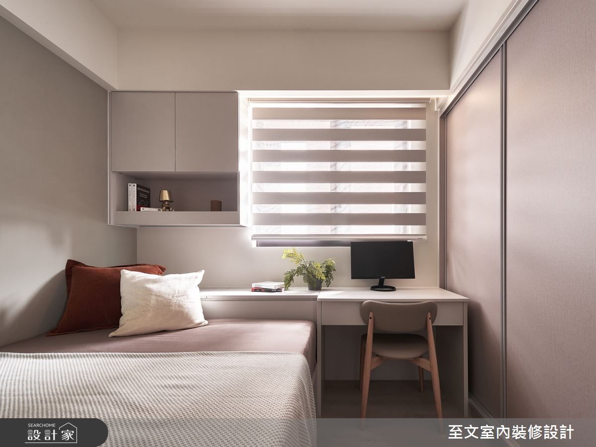 17坪新成屋(5年以下)＿北歐風臥室案例圖片＿至文室內裝修設計＿至文_盼畔之11