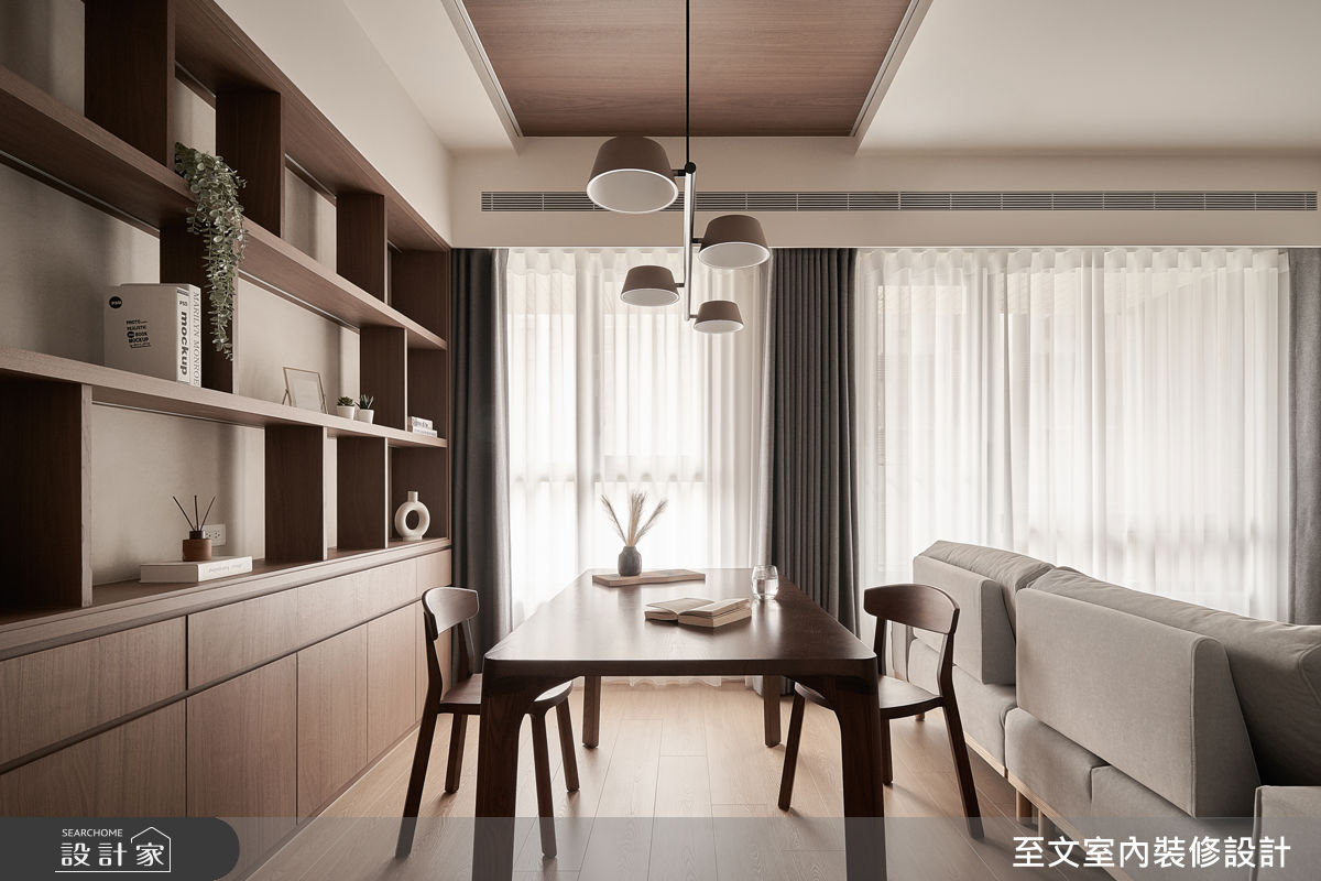 新成屋(5年以下)＿美拉德風餐廳案例圖片＿至文室內裝修設計＿至文_君墨之9