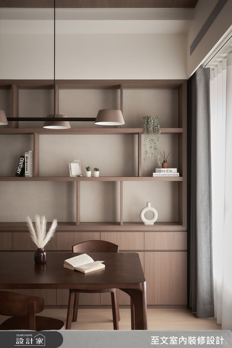 新成屋(5年以下)＿美拉德風餐廳案例圖片＿至文室內裝修設計＿至文_君墨之10