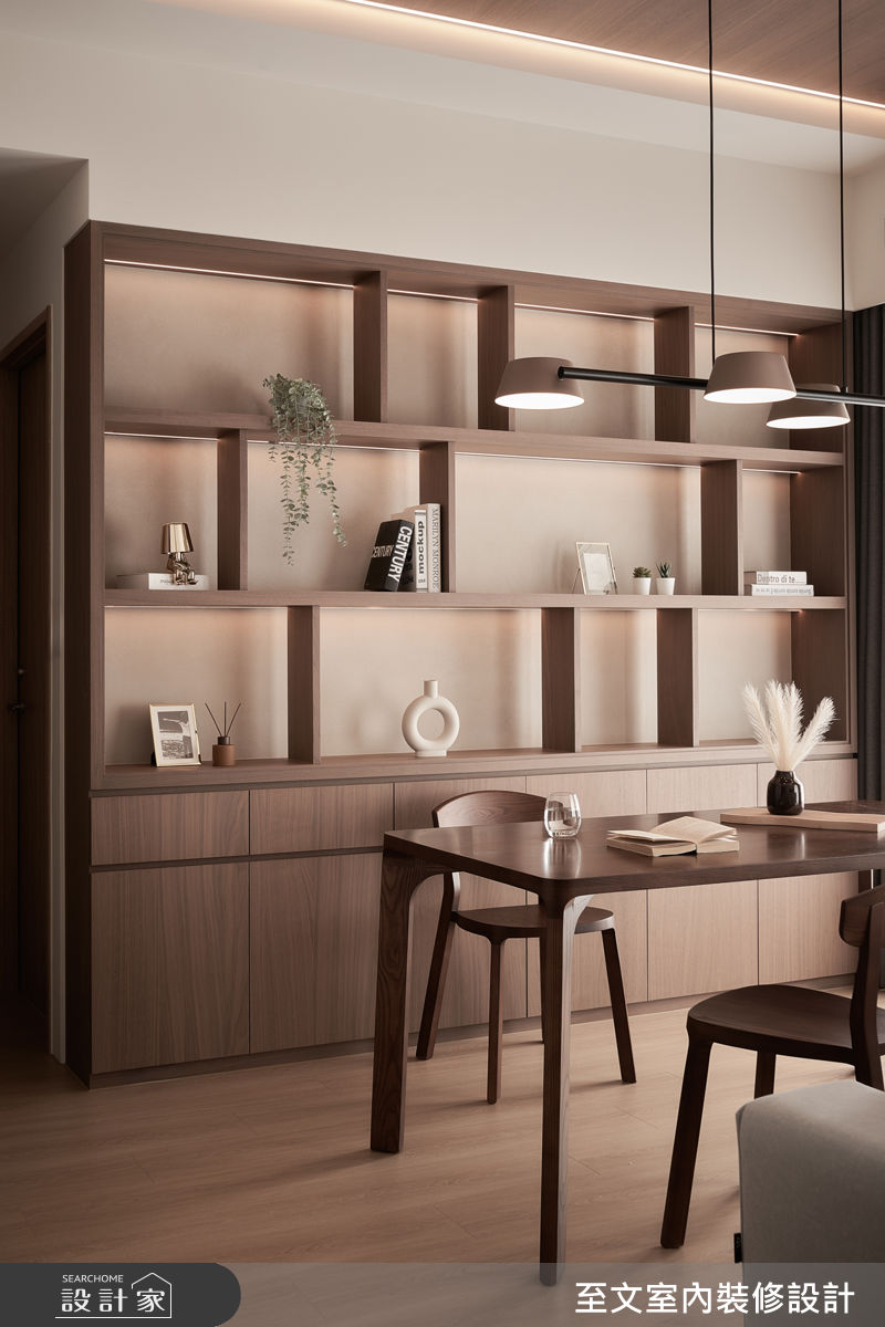 新成屋(5年以下)＿美拉德風餐廳案例圖片＿至文室內裝修設計＿至文_君墨之11