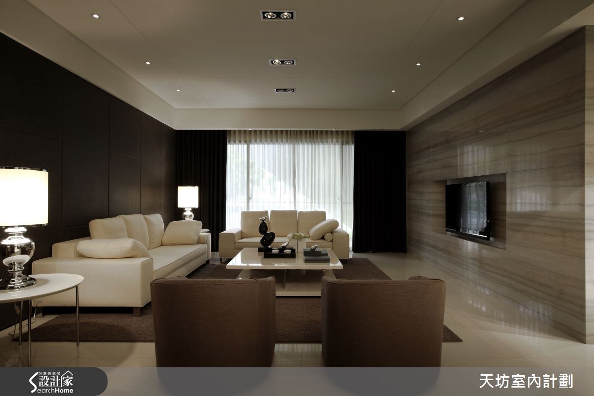 65坪預售屋＿現代風客廳案例圖片＿天坊室內計劃有限公司＿天坊_03之3