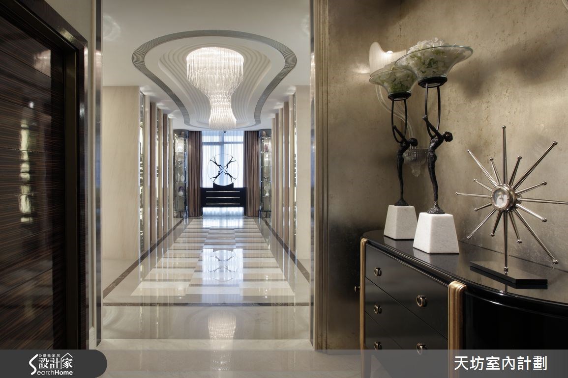 148坪新成屋(5年以下)＿新中式風玄關走廊案例圖片＿天坊室內計劃有限公司＿天坊_04之1