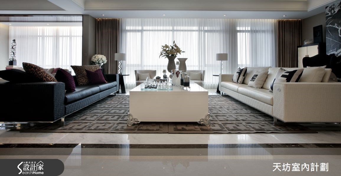 148坪新成屋(5年以下)＿新中式風客廳案例圖片＿天坊室內計劃有限公司＿天坊_04之3