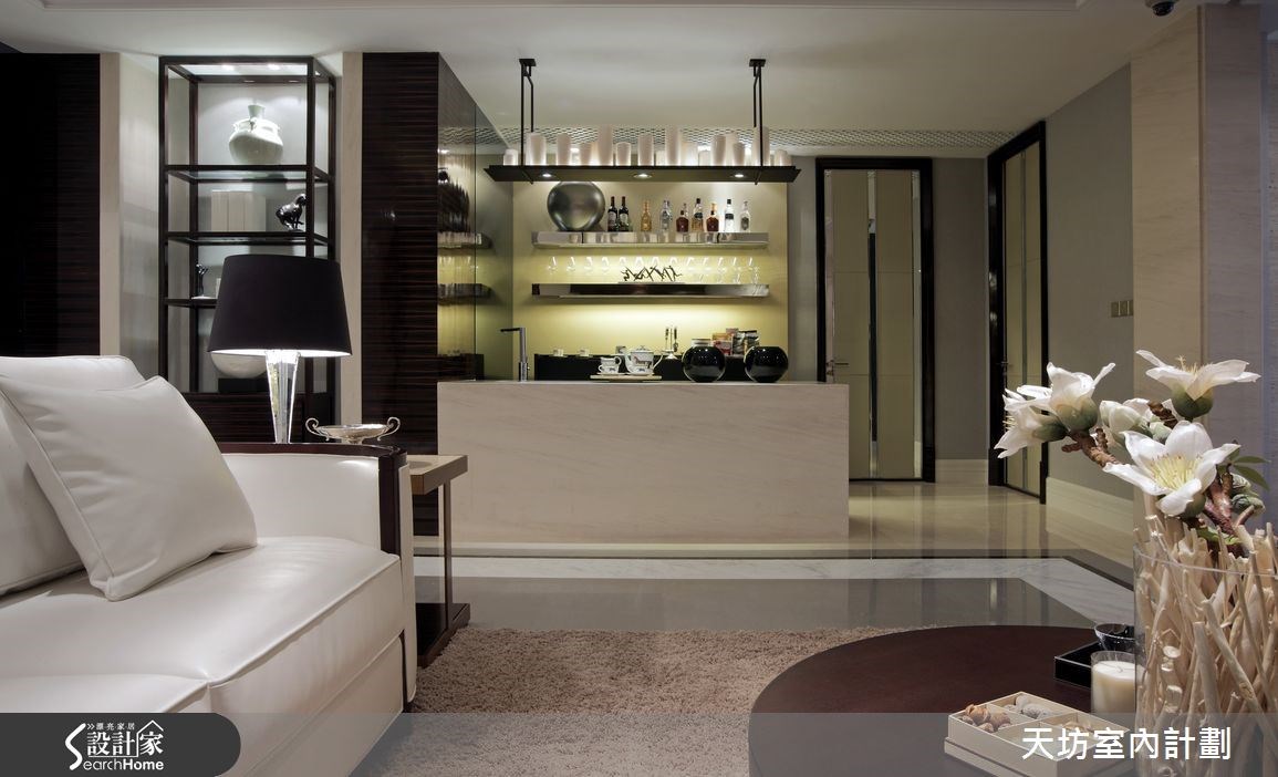 148坪新成屋(5年以下)＿新中式風客廳吧檯案例圖片＿天坊室內計劃有限公司＿天坊_04之5