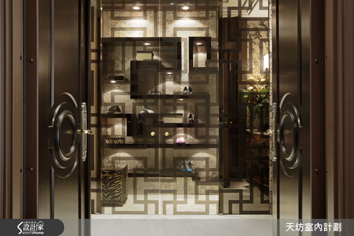 180坪預售屋＿新中式風玄關案例圖片＿天坊室內計劃有限公司＿天坊_05之1