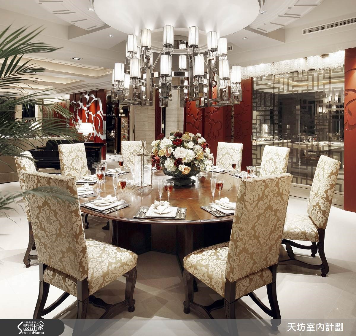 180坪預售屋＿新中式風餐廳案例圖片＿天坊室內計劃有限公司＿天坊_05之6