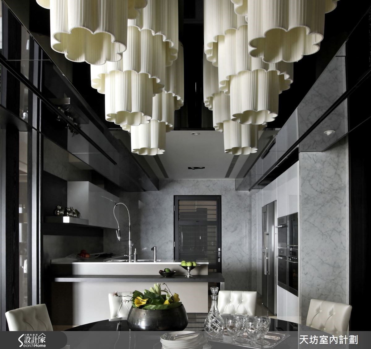 93坪新成屋(5年以下)＿新中式風廚房案例圖片＿天坊室內計劃有限公司＿天坊_09之1
