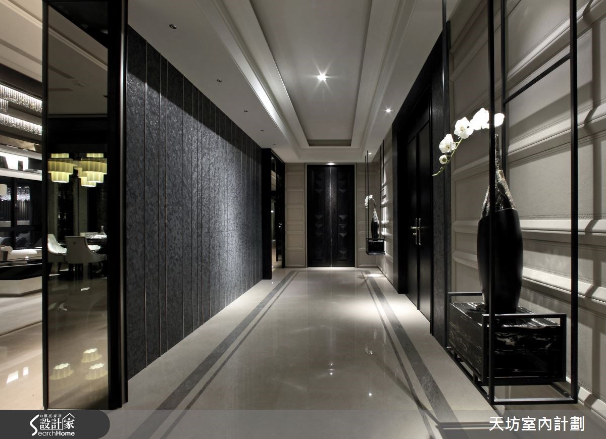 93坪新成屋(5年以下)＿新中式風走廊案例圖片＿天坊室內計劃有限公司＿天坊_09之3
