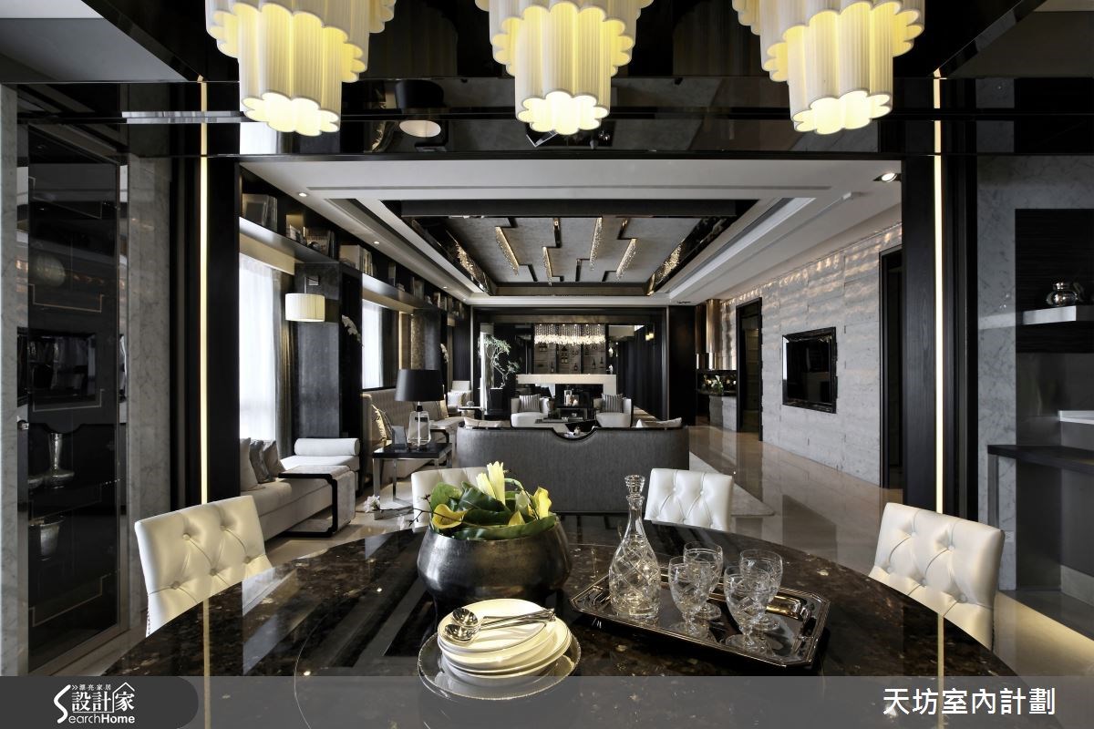 93坪新成屋(5年以下)＿新中式風餐廳案例圖片＿天坊室內計劃有限公司＿天坊_09之7
