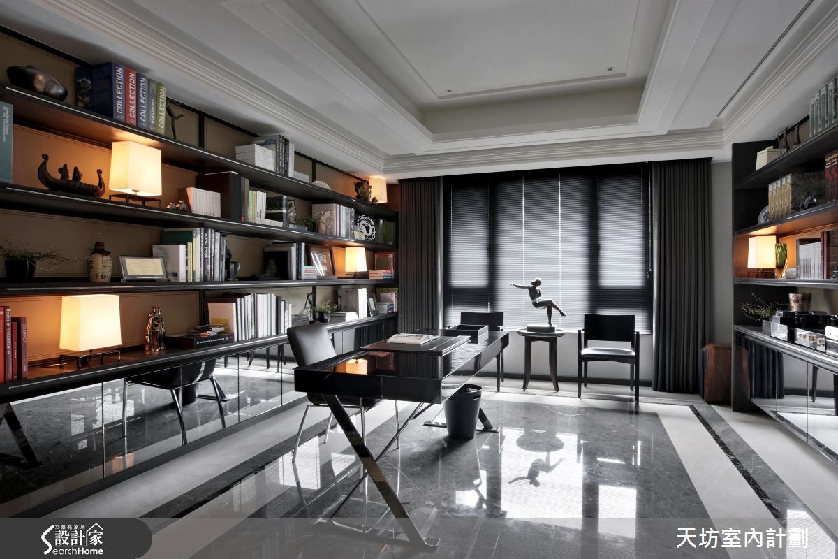 110坪預售屋＿新中式風書房案例圖片＿天坊室內計劃有限公司＿天坊_10之10