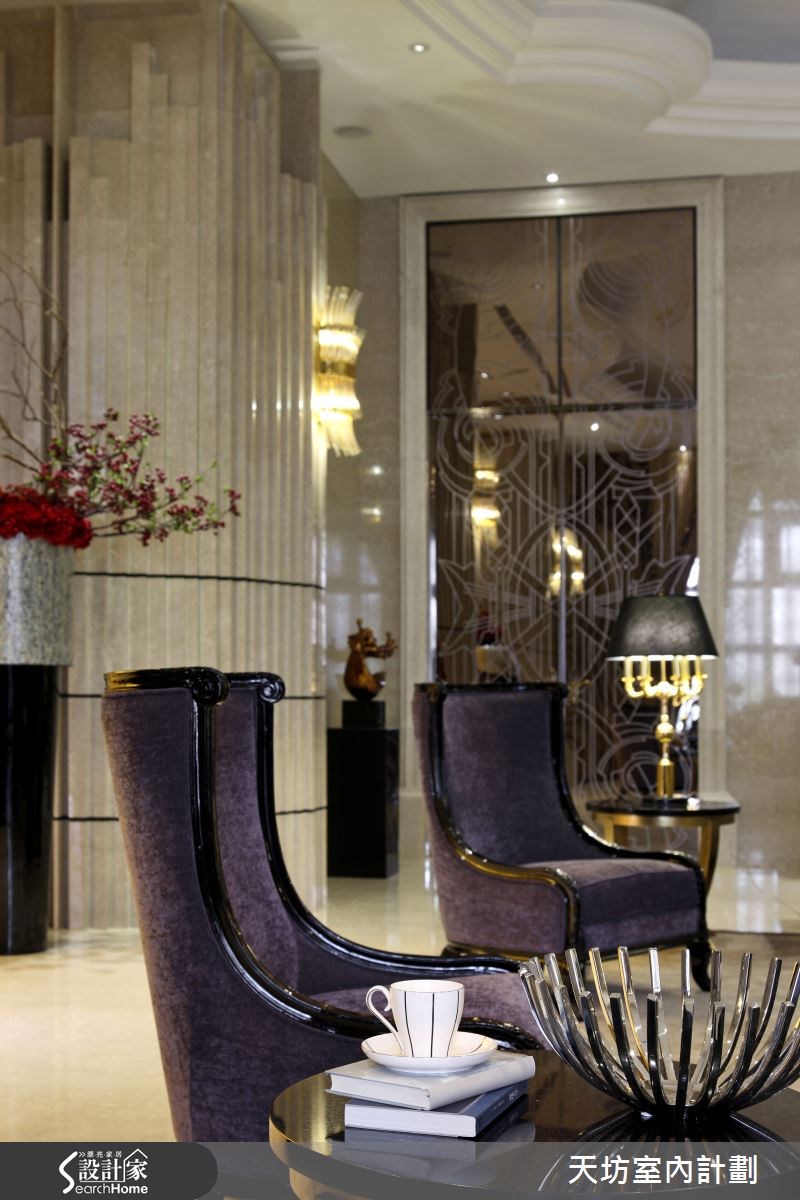 310坪預售屋＿新中式風客廳案例圖片＿天坊室內計劃有限公司＿天坊_14之5