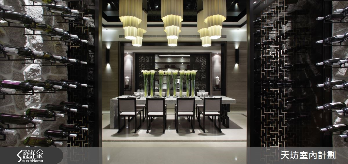 70坪預售屋＿新中式風餐廳案例圖片＿天坊室內計劃有限公司＿天坊_19之9