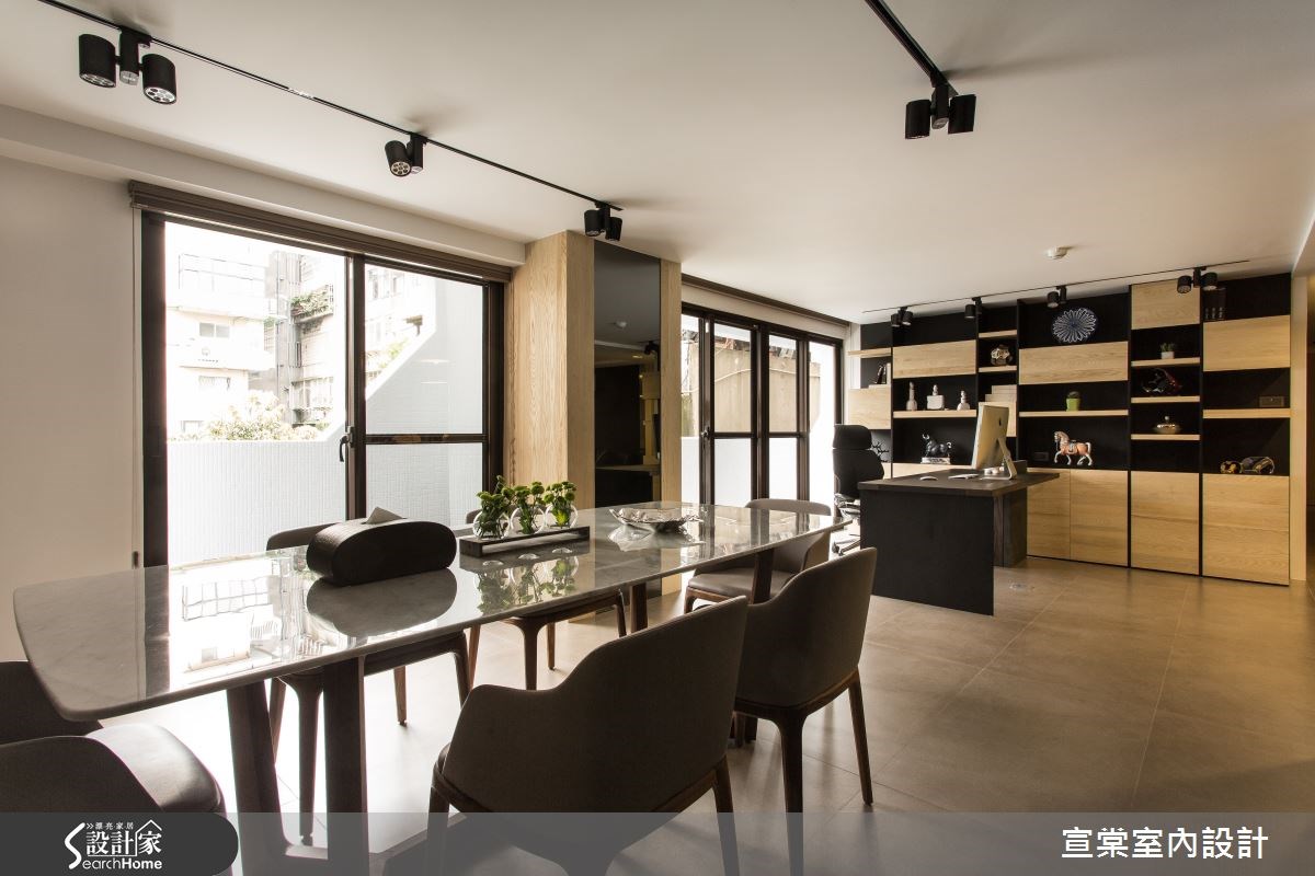 60坪老屋(16~30年)＿現代風餐廳書房案例圖片＿宣棠室內設計＿宣棠_重生延續之8