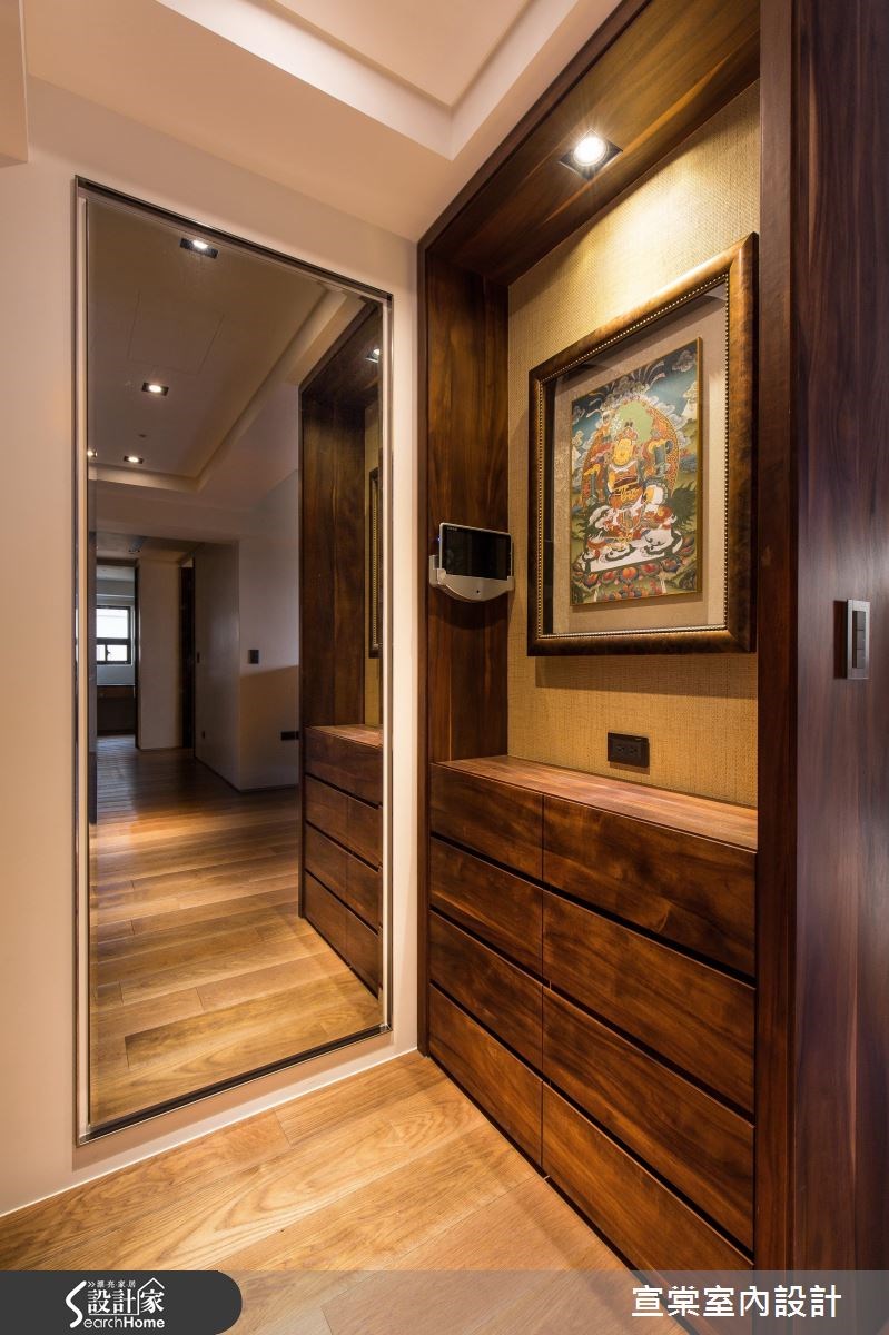 25坪中古屋(5~15年)＿休閒風玄關案例圖片＿宣棠室內設計＿宣棠_靜慮之1