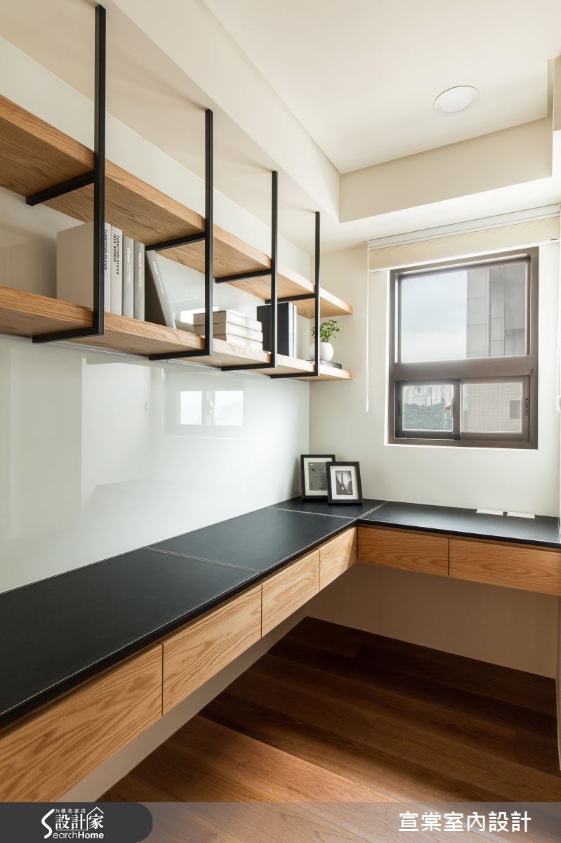 25坪中古屋(5~15年)＿休閒風書房案例圖片＿宣棠室內設計＿宣棠_靜慮之11