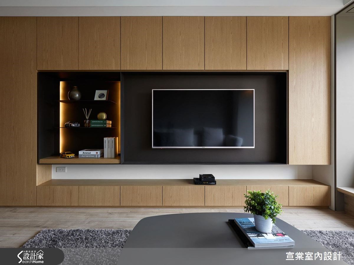 27坪老屋(16~30年)＿現代風客廳案例圖片＿宣棠室內設計＿宣棠_佇 流動之5