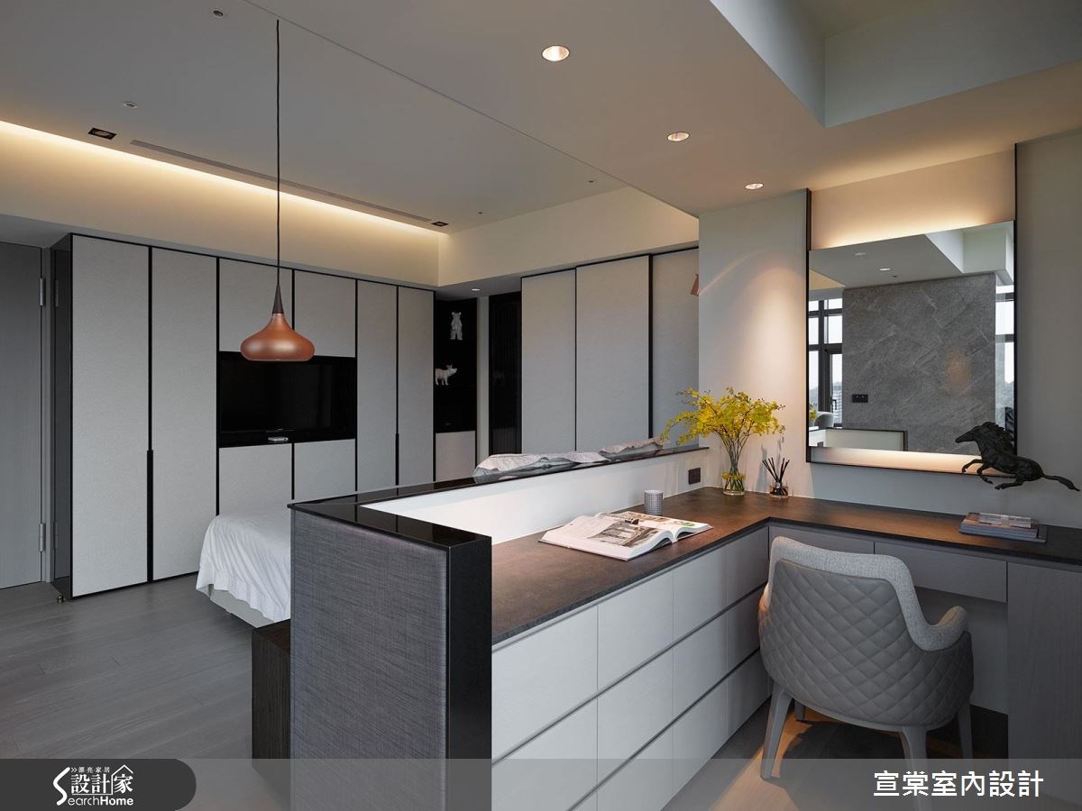 47坪新成屋(5年以下)＿現代風臥室案例圖片＿宣棠室內設計＿宣棠_拾山歸心之3574