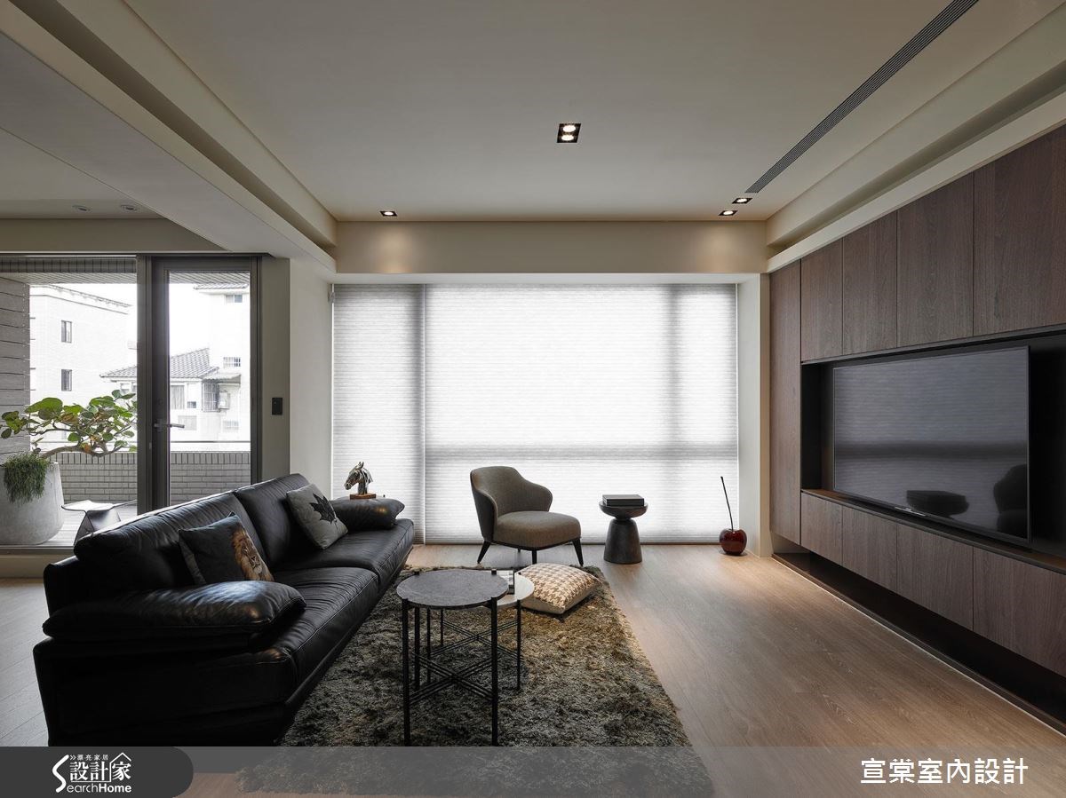 40坪中古屋(5~15年)＿現代風客廳案例圖片＿宣棠室內設計＿宣棠_淨界 境界之5