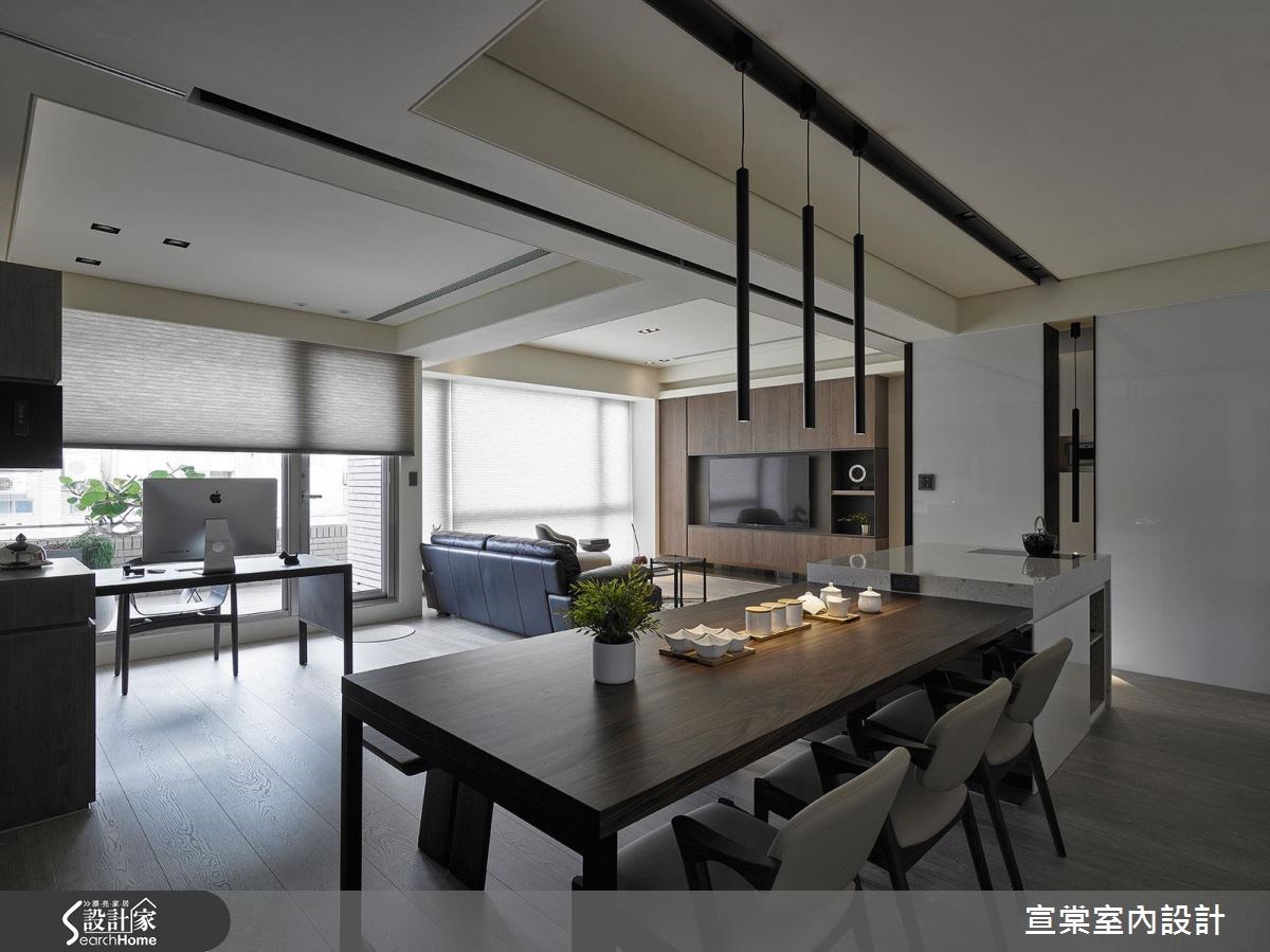 40坪中古屋(5~15年)＿現代風餐廳案例圖片＿宣棠室內設計＿宣棠_淨界 境界之8
