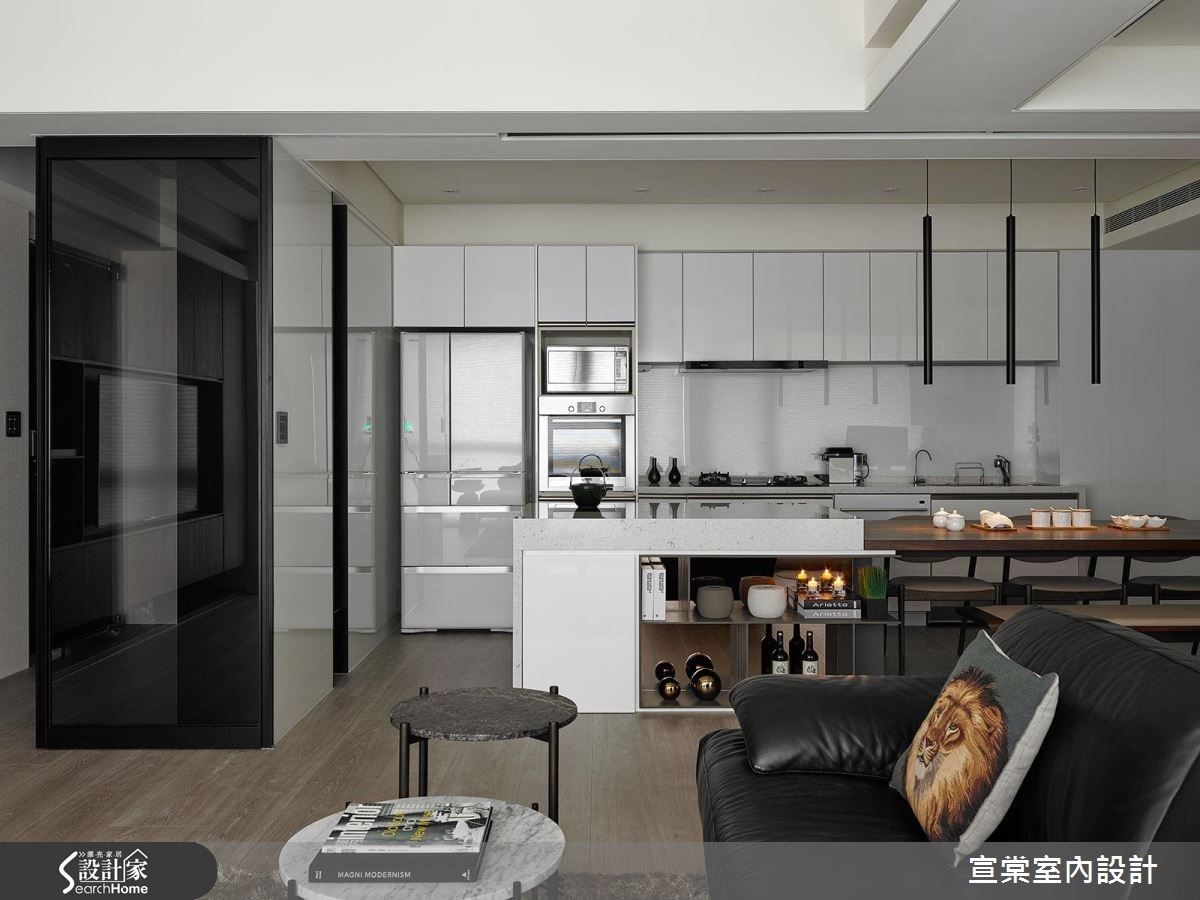 40坪中古屋(5~15年)＿現代風吧檯案例圖片＿宣棠室內設計＿宣棠_淨界 境界之10