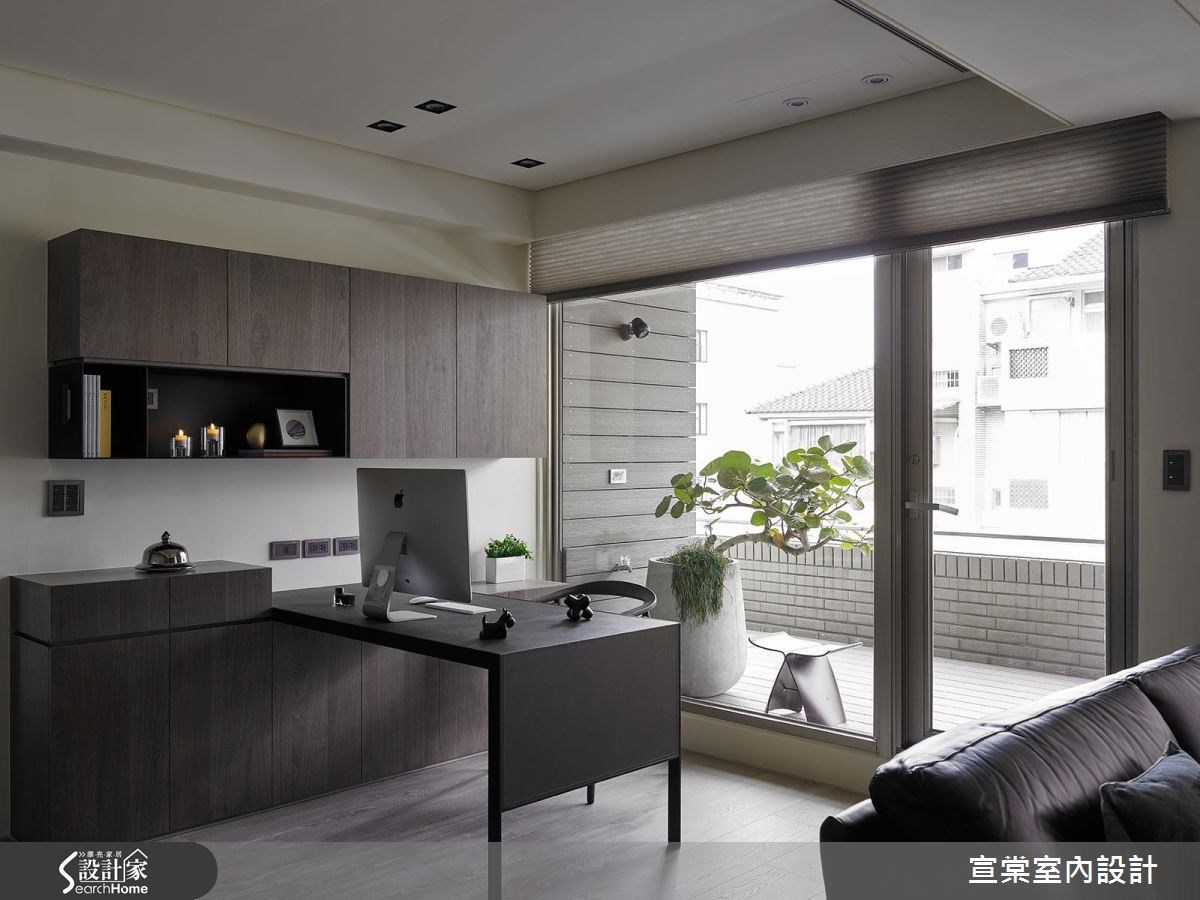 40坪中古屋(5~15年)＿現代風工作區案例圖片＿宣棠室內設計＿宣棠_淨界 境界之15