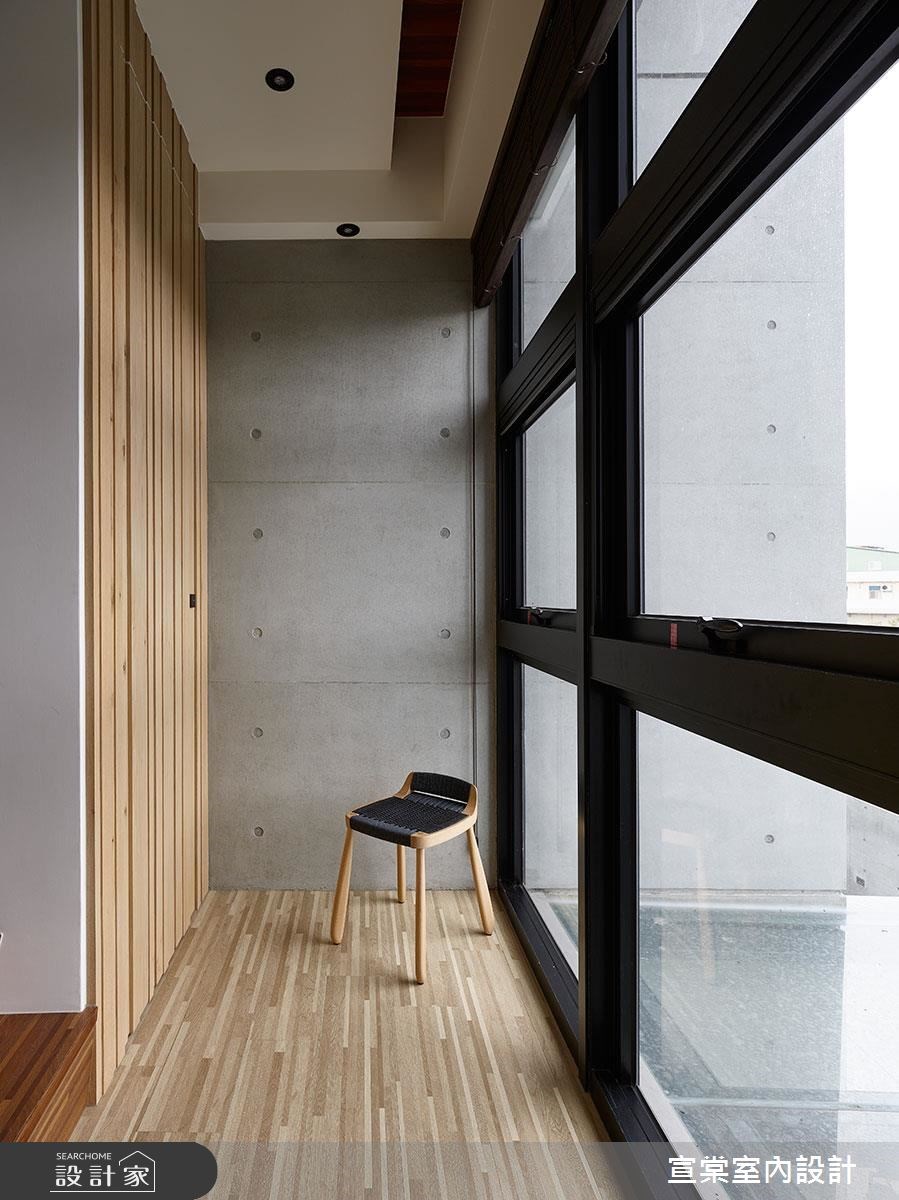 60坪新成屋(5年以下)＿休閒風走廊案例圖片＿宣棠室內設計＿宣棠_極美居之15