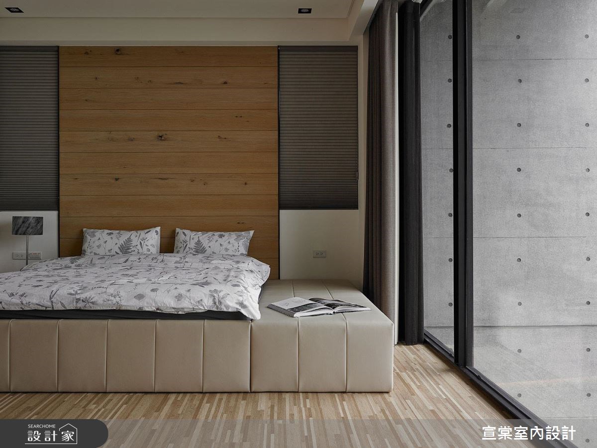 60坪新成屋(5年以下)＿休閒風臥室案例圖片＿宣棠室內設計＿宣棠_極美居之18