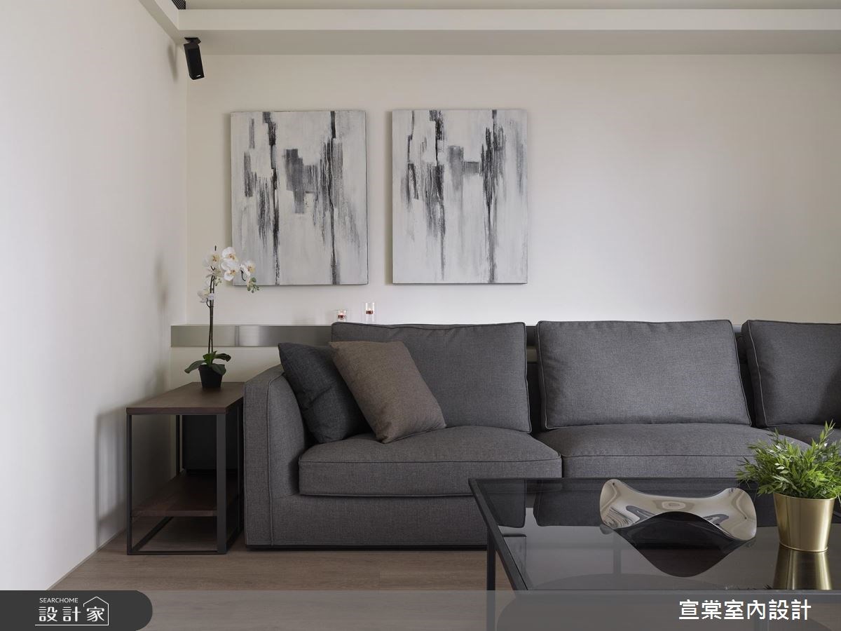 27坪老屋(16~30年)＿現代風客廳案例圖片＿宣棠室內設計＿宣棠_淬煉之3