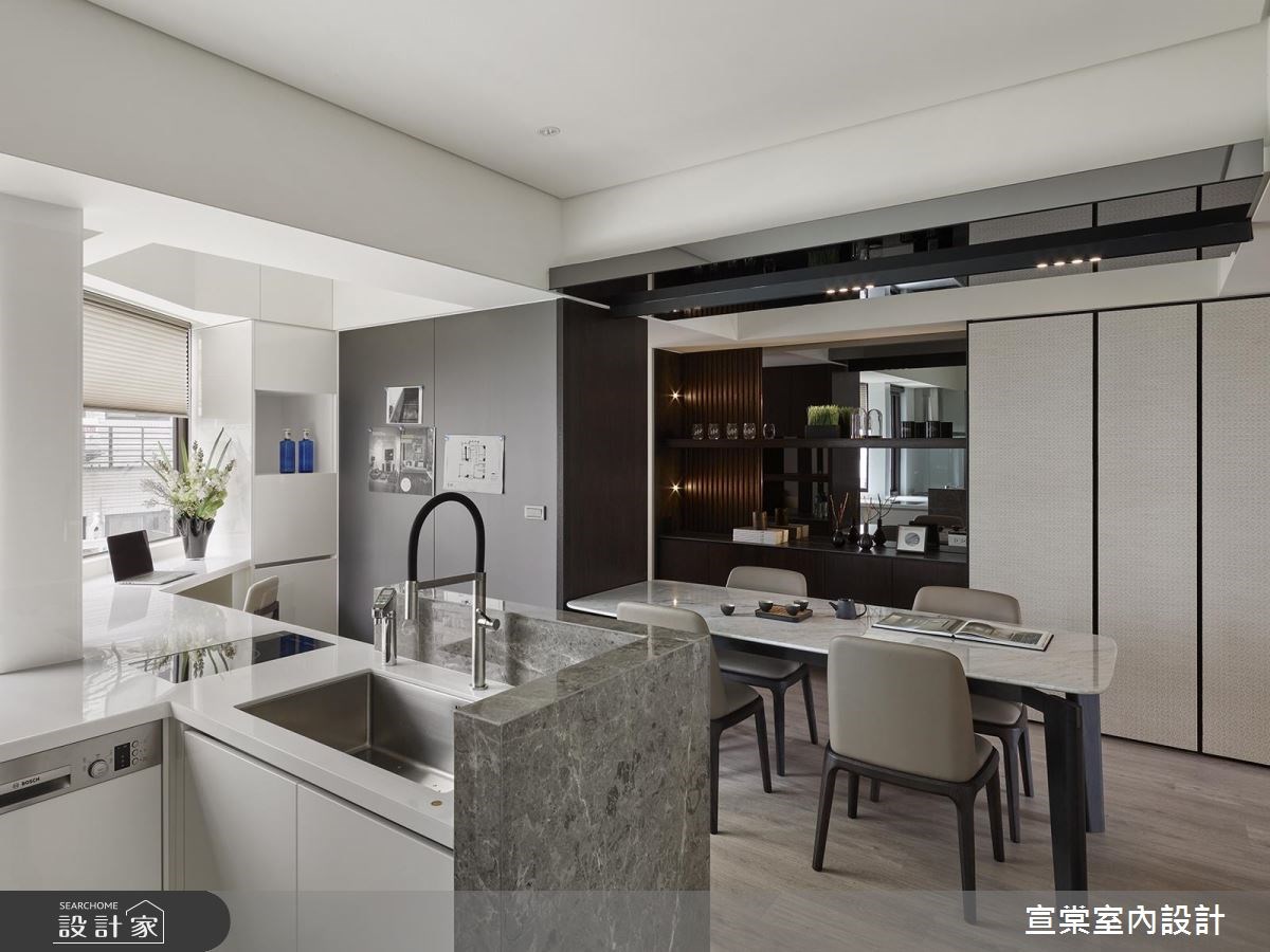 27坪老屋(16~30年)＿現代風餐廳案例圖片＿宣棠室內設計＿宣棠_淬煉之13