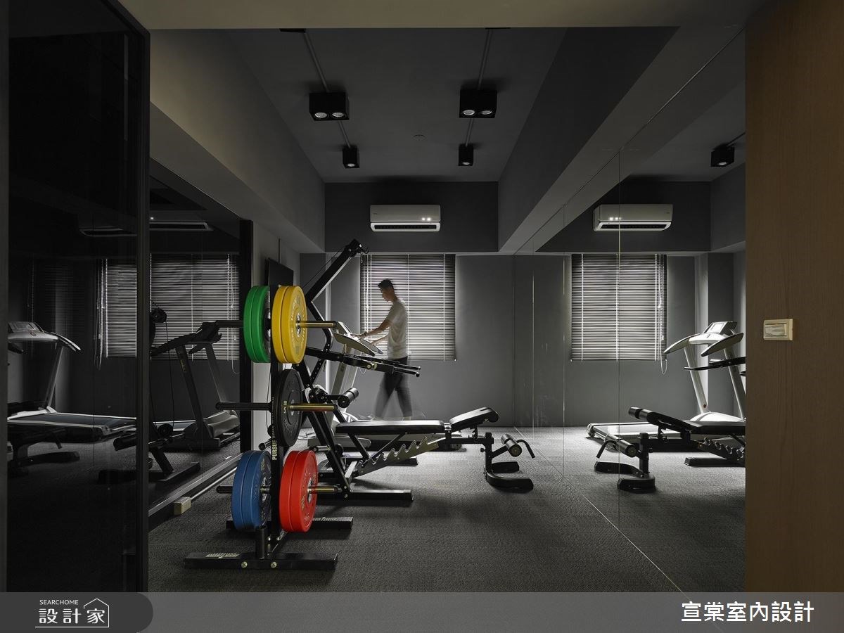 83坪老屋(16~30年)＿現代風家庭健身房案例圖片＿宣棠室內設計＿宣棠_傳承謐境之227