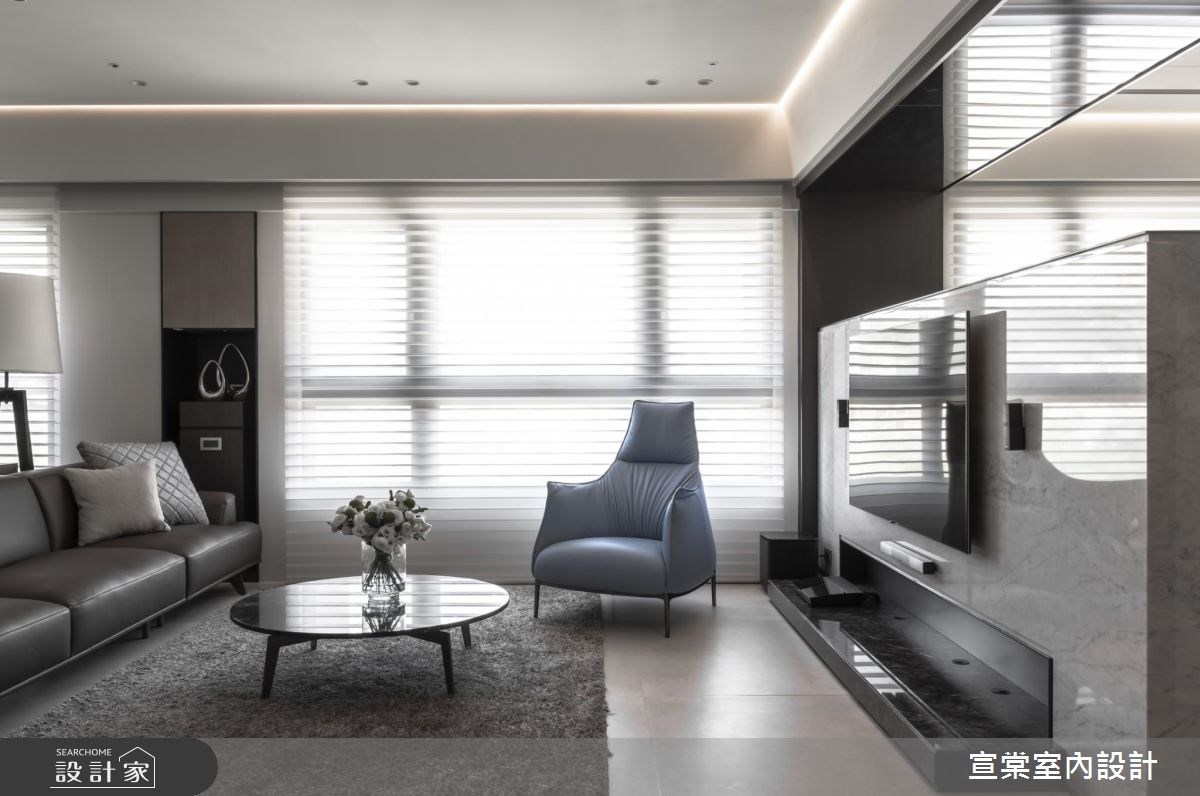 54坪預售屋＿現代風案例圖片＿宣棠室內設計＿宣棠_筑光悅曲之3