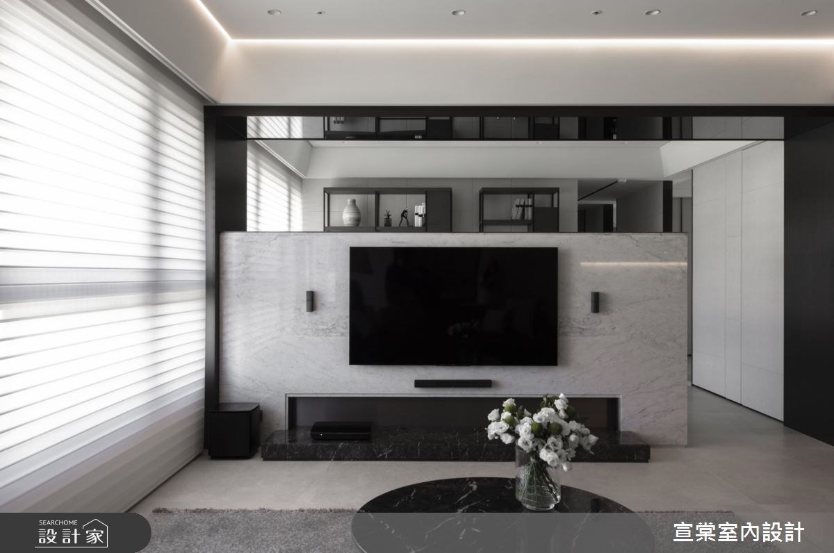 54坪預售屋＿現代風案例圖片＿宣棠室內設計＿宣棠_筑光悅曲之4